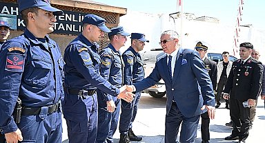 Kemer'de bayramlaşma programı düzenlendi