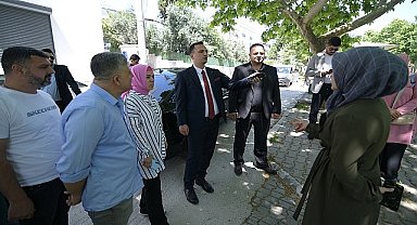 Kızılay Mahallesi'ne çözüm ve proje ziyareti