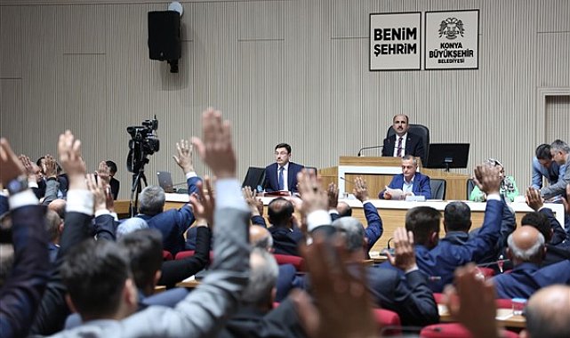 Konya Büyükşehir Belediye Meclisi’nin yeni dönem ilk toplantısı yapıldı
