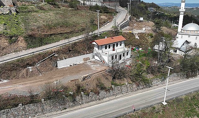 Köy konağı Kazandere'ye çok yakışacak