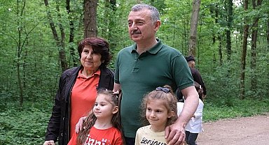 Minik dostlarından Başkan'a; ''Teşekkürler Tahir amca''