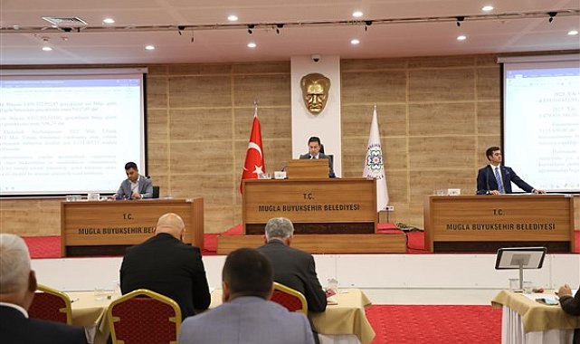 Muğla Büyükşehir Meclisi Başkan Aras başkanlığında toplandı