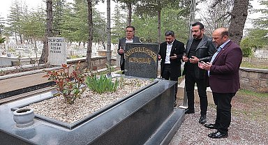 Nevşehir Belediye Başkanı Rasim Arı, Ramazan Bayramı öncesinde merhum belediye başkanlarının ve Abdullah Çatlı'nın kabrini ziyaret etti