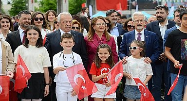 Nilüfer'de 23 Nisan Bayramı coşkusu doyasıya yaşandı