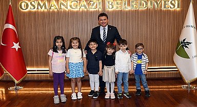 Osmangazi'den çocuklara 23 Nisan sürprizi