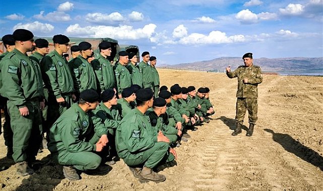 Tank Okul Komutanlığı tarafından tank topu atışları yapıldı