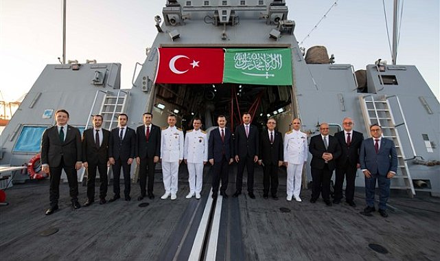 TCG Kınalıada’dan Cidde Limanı’na ziyaret