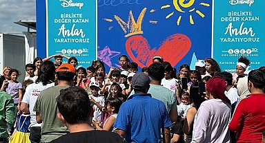 The Walt Disney Company AÇEV Hatay'ın Defne ilçesinde depremden etkilenen çocuklarla çok özel bir etkinliğe imza attı