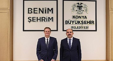 AB Türkiye Delegasyonu Başkanı Büyükelçi Landrut Başkan Altay'ı Ziyaret Etti