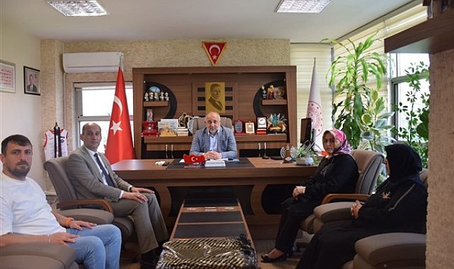 Afyonkarahisarlı şehit aileleri, gaziler ve yakınları, Kasapoğlu’nu ziyaret etti