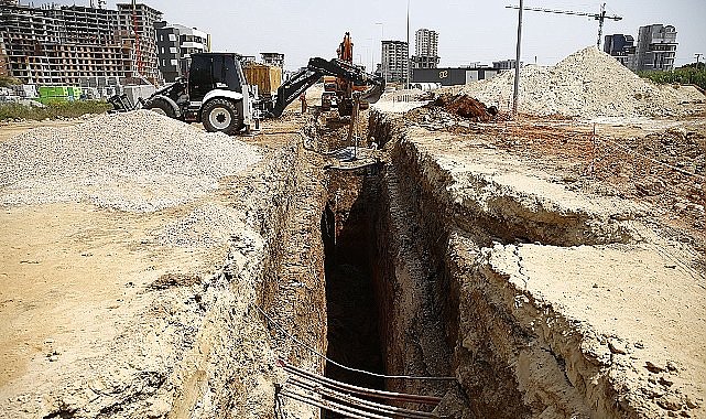 Antalya Büyükşehir Belediyesi'ndenAltıntaş'ta alt yapı seferberliği