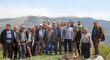 Antalya Büyükşehirden, Kaş Akörü'ne kapalı devre sulama sistemi