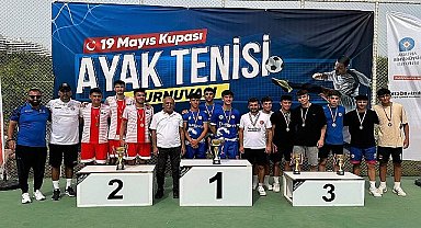 Ayak Tenisi '19 Mayıs Kupası' için oynandı