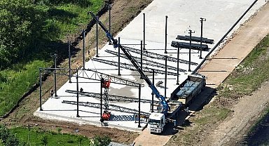 Başiskele Su Sporları Merkezine çelik kolon