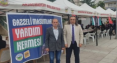 Başkan Aydoğmuş, Filistin'e Destek Kermesine destek verdi