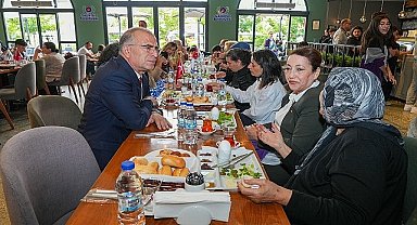 Başkan Işık, şehit anneleri ve eşleriyle bir araya geldi