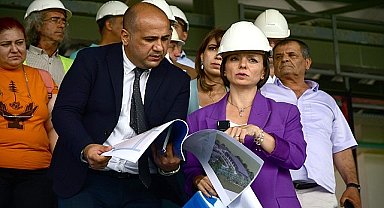 Başkan Kınay'dan Atatürk Gençlik Merkezine ziyaret: Bölgenin en büyük spor tesisi olacak