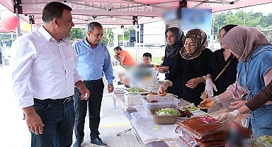 Başkan Yardımcısı Baytekin okul kermesine katıldı