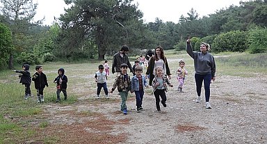 Bayraklı'da çocuklar yerinde öğreniyor