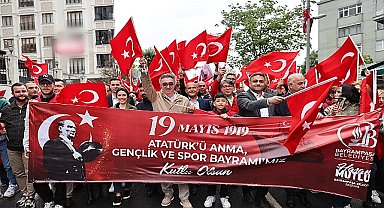 Bayrampaşa'da 19 Mayıs coşkusu
