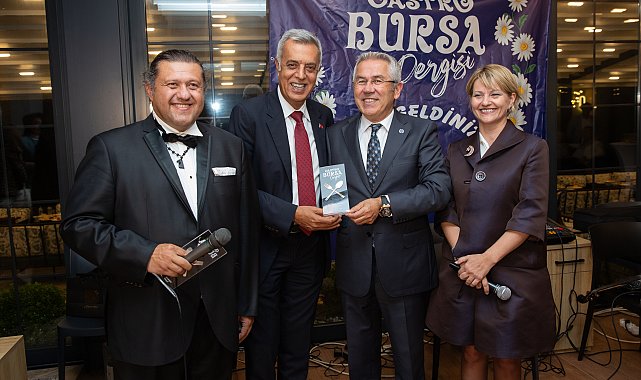 Bursa Büyükşehir Belediyesi’ne gastronomi ödülü