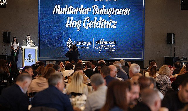 Çankaya'da Yeni Dönem Muhtarlar Tanışma Toplantısı Yapıldı