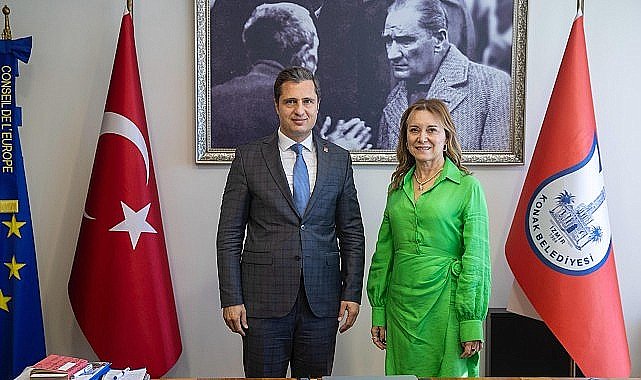 Deniz Yücel'den Başkan Mutlu'ya tebrik ziyareti