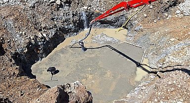 Duraklı-Alihocalar Köprüsünün orta ayağına başlandı