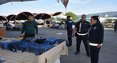 Edremit'te pazaryerlerinde denetim