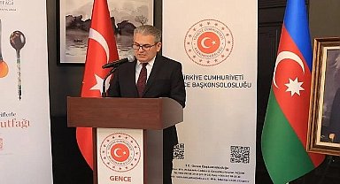 Ege Üniversitesi gastronomi ekibi Gence'de Ege Mutfağını tanıttı