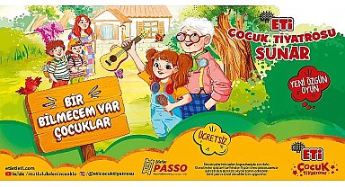 ETi Çocuk Tiyatrosu, yeni özgün oyunu “Bir Bilmecem Var Çocuklar