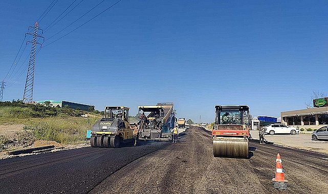 Gebze Pelitli Yolu Caddesine asfalt