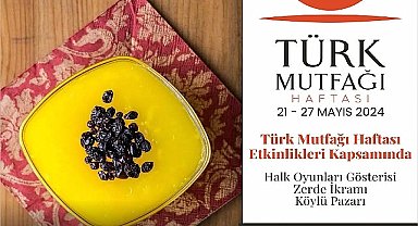 Gölcük Belediyesi, İl Kültür ve Turizm Müdürlüğü ile Kocaeli Gölcük Turizm Birliği Başkanlığı işbirliğinde 26 Mayıs Pazar günü Saraylı'da düzenlenecek etkinlikte Türk Mutfağı Haftası kutlanacak