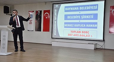 Haymana Belediyesi'nin Borcu 387 Milyon Türk Lirası