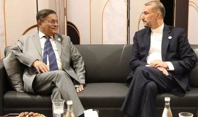 İran Dışişleri Bakanı Abdullahiyan, Bangladeşli mevkidaşı Mahmud ile bir araya geldi