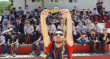 Kağıtsporlu İzciler yaparak yaşayarak öğrendi