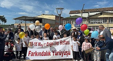 Kandıra Belediye başkanı Erol Ölmez 10 – 16 Mayıs Engelliler Haftası münasebetiyle düzenlenen Farkındalık Yürüyüşüne katılarak engelliler için yürüdü