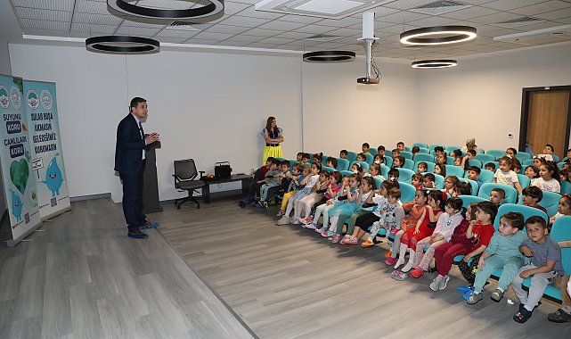 KASKİ'den çocuklara ''su bilinci'' eğitimi