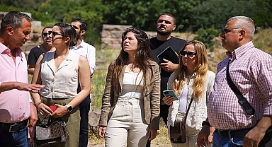 Kazı alanlarını ziyaret eden Başkan Denizli; “Tarihi ve kültürel miraslarımıza sahip çıkacağız