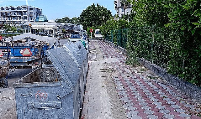 Kemer'de altyapı çalışmaları