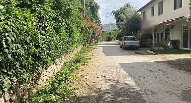 Kemer'de yeşil alanlarda çalışmalar