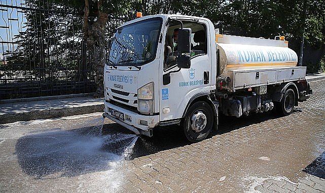 Konak'ta temizlik seferberliği: Mahallelerde eş zamanlı temizlik ve yıkama çalışması başladı