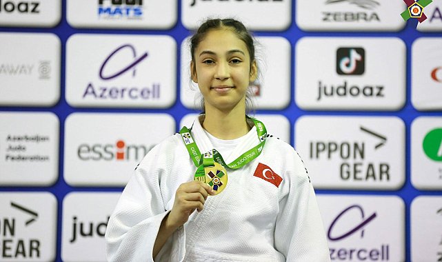 Konyalı judocu Tokmak, Ümitler Judo Avrupa Kupası’nda altın madalya kazandı