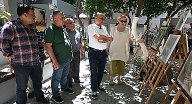 Kültür Evi'nde resim sergisi açıldı