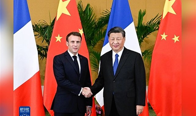 Macron, Çin Cumhurbaşkanı Xi’ye Çince teşekkürlerini iletti