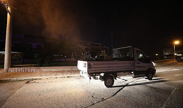 Menderes'te İlaçlama Seferberliği