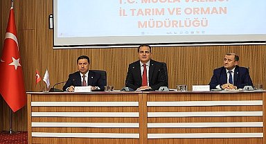 Muğla Büyükşehir Belediye Başkanı Ahmet Aras, İl Tarım ve Orman Müdürlüğü tarafından düzenlenen Muğla İl Su Kurulu Toplantısına katıldı
