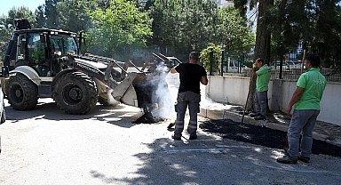 Narlıdere Belediyesi, sorumluluk sahasında bulunan alanlarda bakım ve onarım çalışmalarına hız verdi