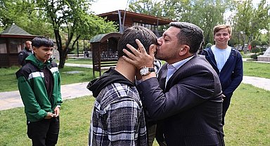 Nevşehir Belediye Başkanı Rasim Arı, Nejdet Ersan Parkı'nda incelemelerde bulundu