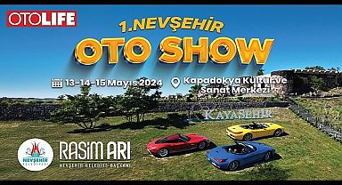 Nevşehir Belediyesi'nin Otolife Dergisi iş birliği ile düzenleyeceği 1. Nevşehir Oto Show etkinliği 13 Mayıs Pazartesi günü başlıyor